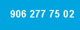 906 277 75 02 906 277 75 02